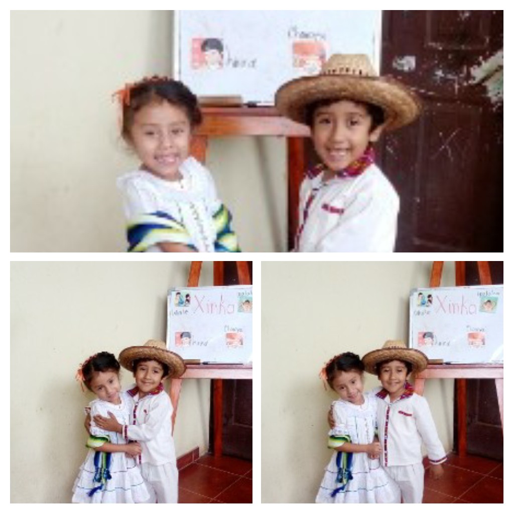 niños de la cultura xinka
