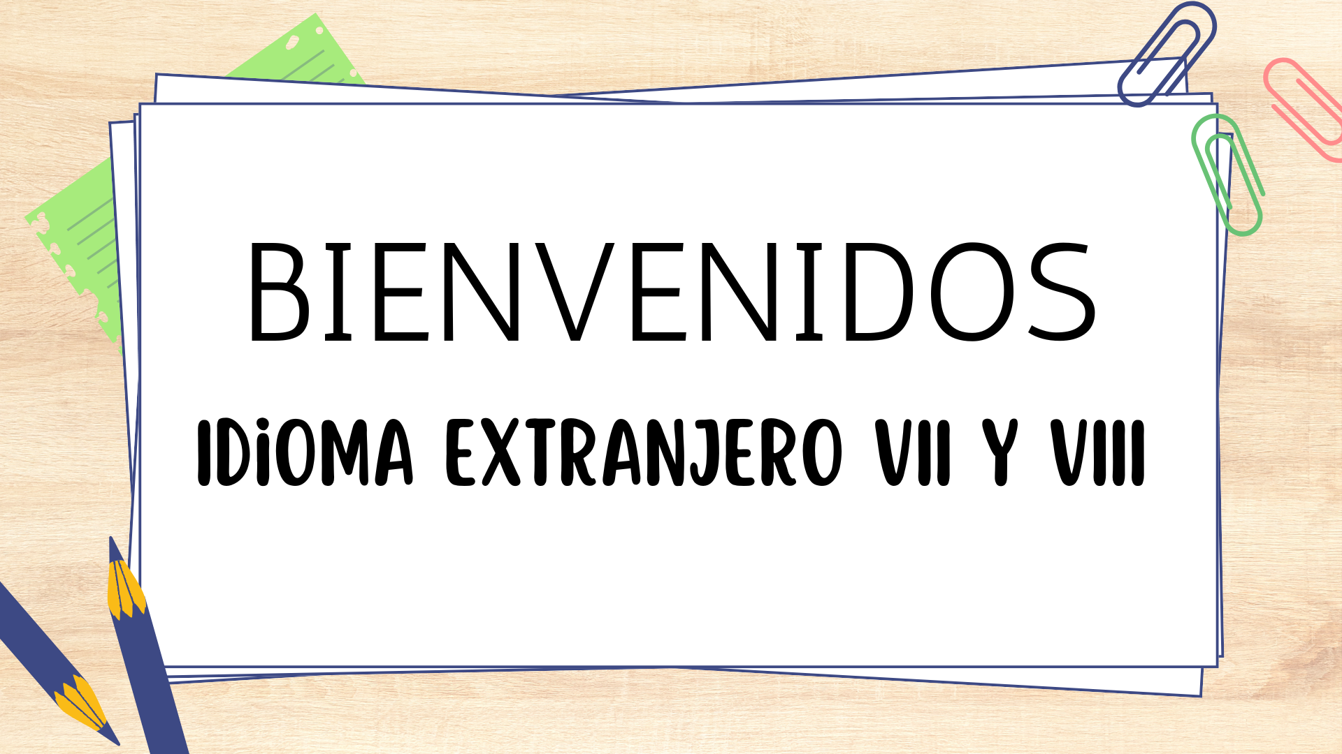 WELCOME